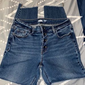 Old Navy: Rockstar Super Skinny Ankle, Mid Rise